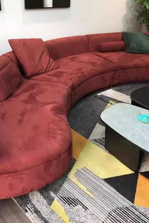Luxury Large-Size Three-Seat Sofa