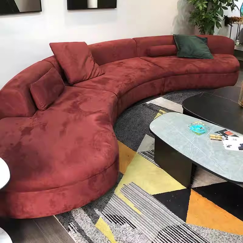 Luxury Large-Size Three-Seat Sofa